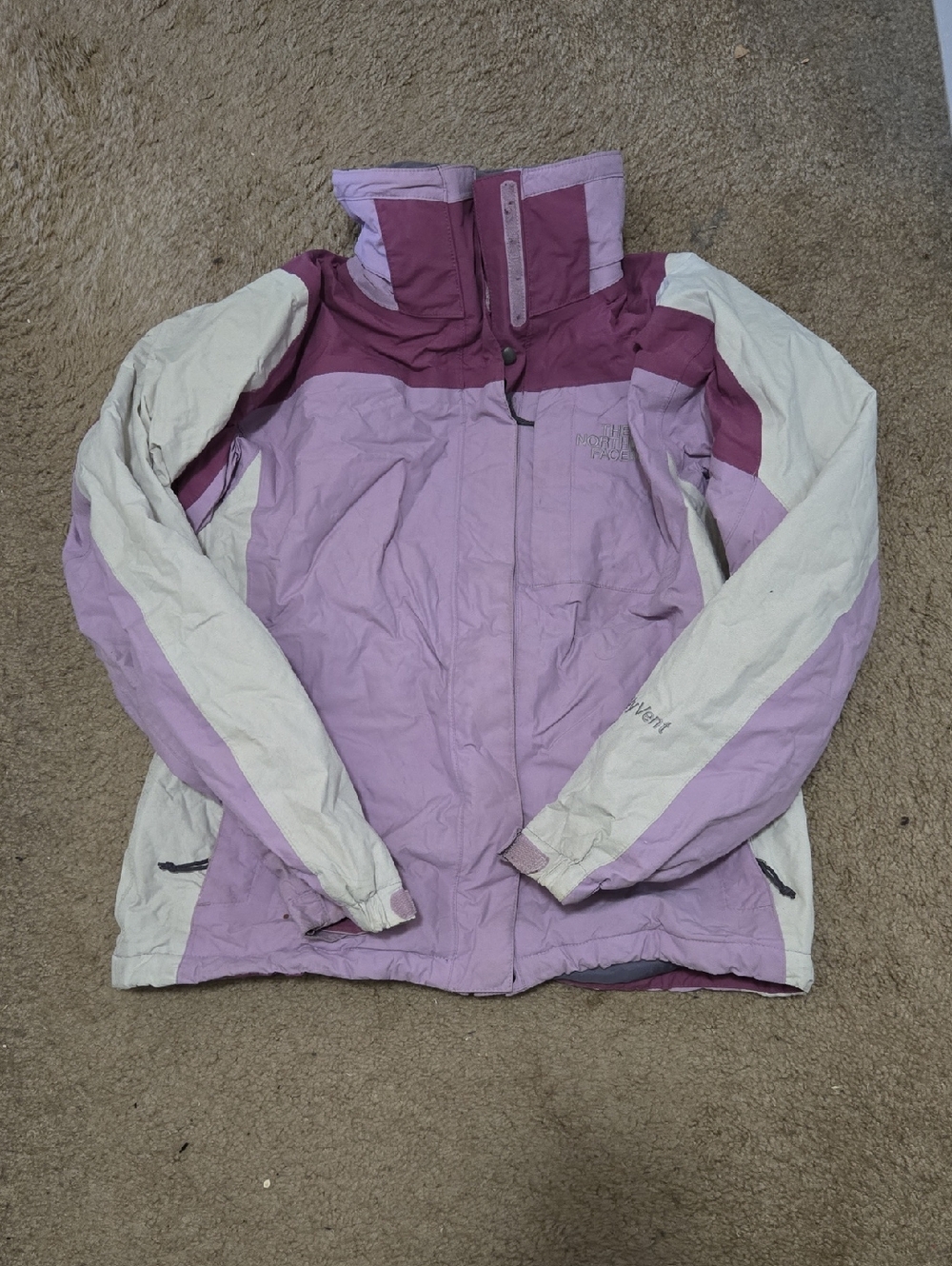 The North Face Lavender and Gray Women's Outdoor Jacket